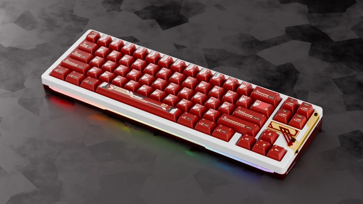 Chilkey también ofrecerá la Slice68 HE en un tema rojo EVA-02. (Fuente de la imagen: Chilkey)
