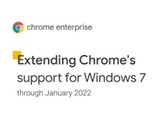 Extensión del soporte de Chrome para Windows 7 hasta enero de 2022 (Fuente: Google Cloud Blog)