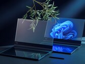 Lenovo ha insinuado que mostrará el dispositivo de la imagen, que ejecutará Windows 11. (Fuente de la imagen: @evleaks)