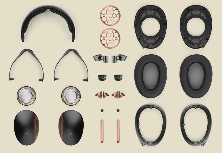 El Meze Audio Strada puede desmontarse fácilmente para sustituir componentes desgastados o rotos. (Fuente de la imagen: Meze Audio)