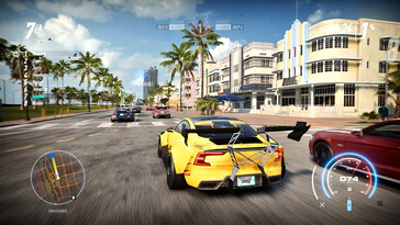 En la imagen: una captura de pantalla del juego Need for Speed Heat.