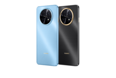 El Huawei Nova 14i está disponible en colores azul y negro (Fuente de la imagen: Huawei)