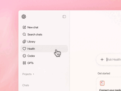 ChatGPT Health no está pensado para el diagnóstico y el tratamiento, y no se supone que sustituya a la atención médica. (Fuente de la imagen: OpenAI)