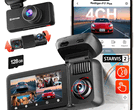 La dash cam Redtiger F17 Plus cuenta con un sistema de cuatro cámaras (Fuente de la imagen: Redtiger)