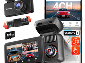 La dash cam Redtiger F17 Plus cuenta con un sistema de cuatro cámaras (Fuente de la imagen: Redtiger)