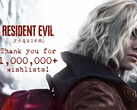Resident Evil Requiem celebra 1 millón de listas de deseos en múltiples plataformas. Mensaje de agradecimiento en la imagen (fuente de la imagen: cuenta X de Resident Evil)