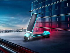 El Scooter Solar S80 puede funcionar totalmente con sus paneles solares integrados. (Fuente de la imagen: Topsolarscooter.com)