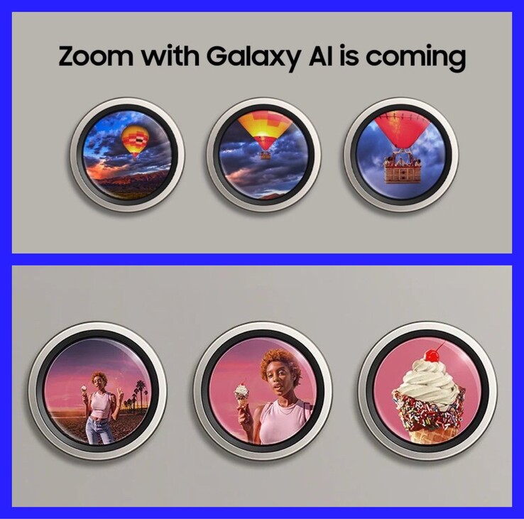 Samsung ya está promocionando activamente las nuevas funciones Galaxy AI Zoom de las cámaras de la serie Galaxy S24, al menos en Estados Unidos.