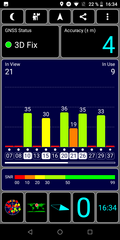 Prueba de GPS: al aire libre