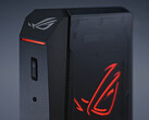 Asus ha diseñado el ROG NUC 2025 para ser utilizado verticalmente al igual que su predecesor. (Fuente de la imagen: Asus)