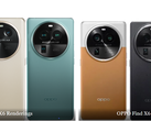 El "Find X6" frente al "X6 Pro". (Fuente: @evleaks, SparrowsNews)