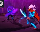 El trepidante juego de carreras de jefes Furi está disponible por un precio mínimo histórico en Steam. Captura de pantalla editada del juego. (Fuente de la imagen: Steam)