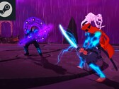 El trepidante juego de carreras de jefes Furi está disponible por un precio mínimo histórico en Steam. Captura de pantalla editada del juego. (Fuente de la imagen: Steam)