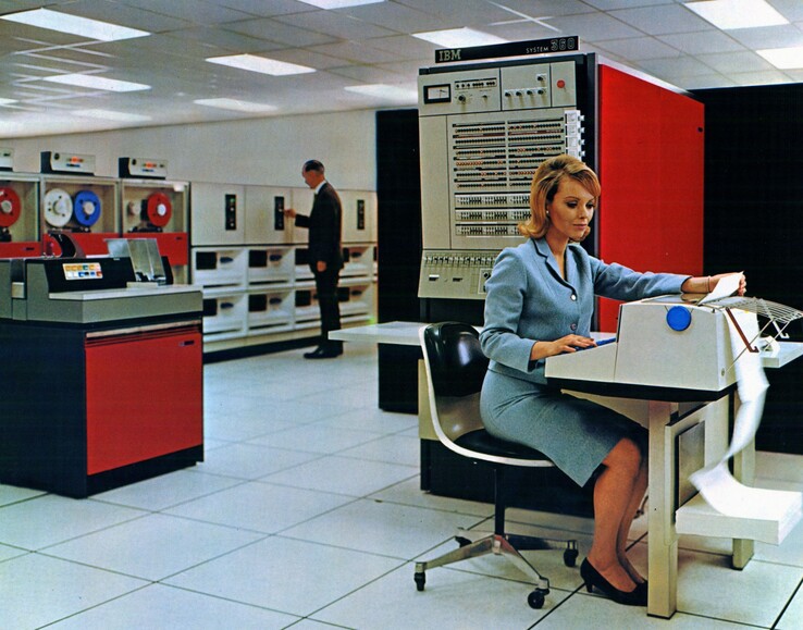 Un IBM System/360. (Imagen: IBM)