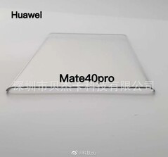 Protector de pantalla Huawei Mate 40 Pro. (Fuente de la imagen: @RODENT950)