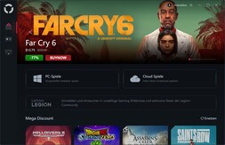 ¿Vapor? No, pantalla de inicio de Lenovo Vantage - ¿Dónde están los ajustes?