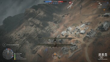 Cuando llegan las tormentas de arena, se puede ver cómo cambia la estrategia en todo el mapa.