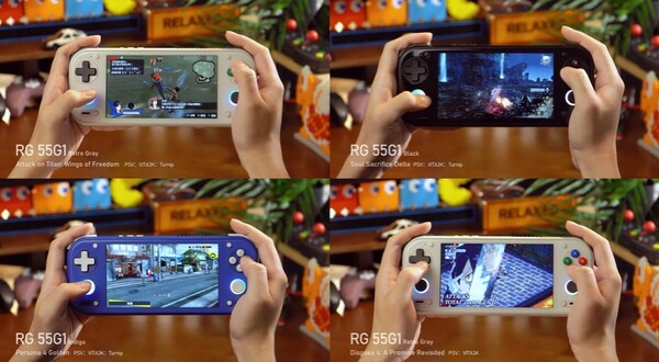 La Anbernic RG 55G1 podrá emular varios dispositivos, incluidos algunos juegos sencillos de Nintendo Switch.