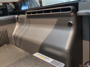 Ranuras de ventilación