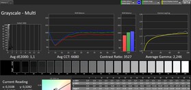 CalMAN Escala de grises