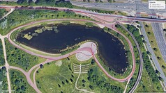 Recorrido de prueba de GNSS: Lago