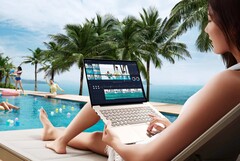 El Hi MateBook utiliza teclas redondas en lugar de cuadradas. (Fuente de la imagen: Wiko)