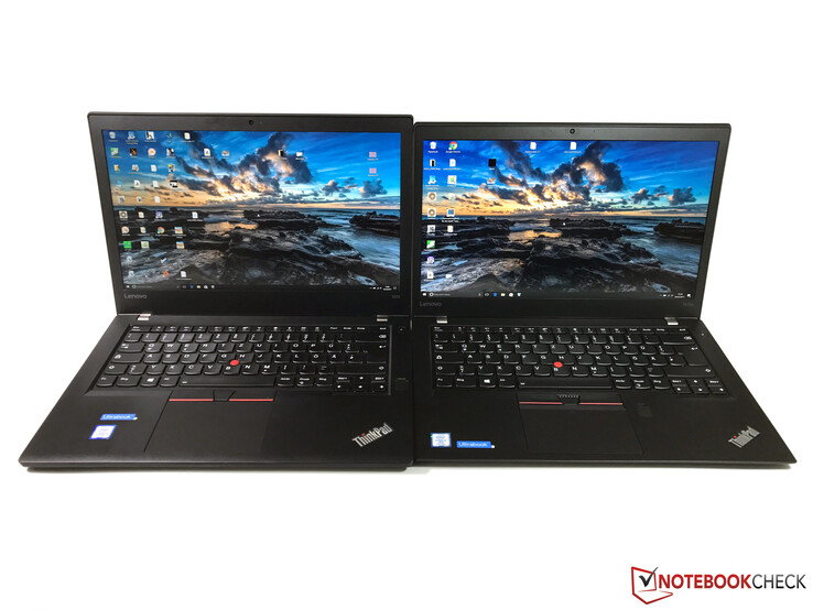 T470 (left) vs. T470s (derecha)