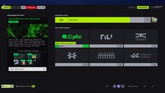 La pantalla de progreso muestra la densa estructura de facciones y estaciones de Maratón.