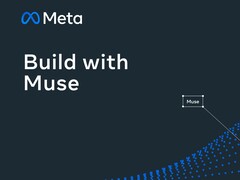 Metalogotipo con las palabras «Build with Muse» sobre un fondo oscuro