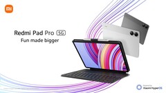 El Redmi Pad Pro 5G está a punto de lanzarse. (Imagen: @leijun)