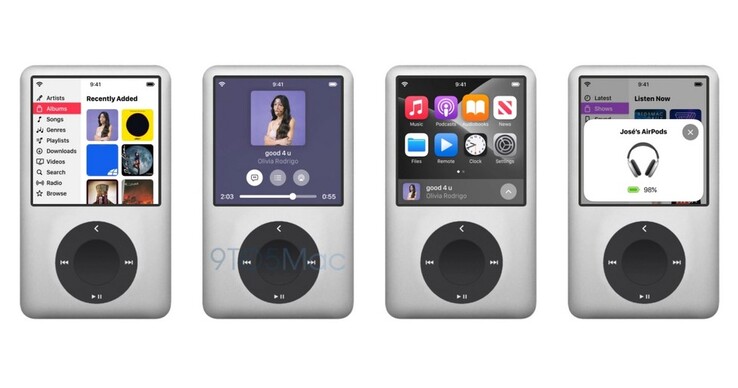 Un concepto reciente de una propuesta de iPod Max Hi-Fi. (Imagen: 9to5Mac)