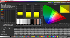 CalMAN ColorChecker calibrada