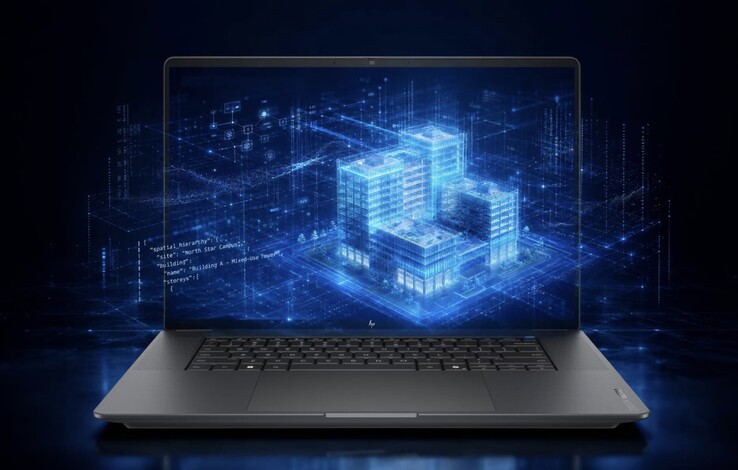 El portátil ZBook Ultra G3a con tecnología AMD puede equiparse con una pantalla OLED de 16 pulgadas, 2,8K y 120 Hz.