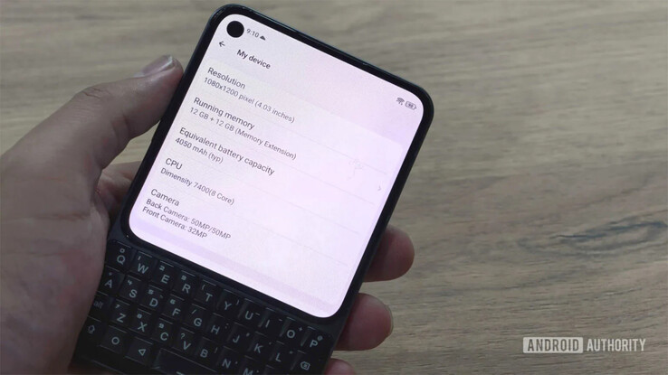 El Unihertz Titan 2 Elite en el MWC 2026.