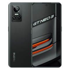 Alternativamente, o GT Neo 3 ou Neo 3 150W Edition vem em preto asfáltico. (Fonte: Realme)