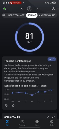 Amazfit Active2 Sueño