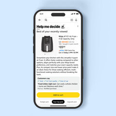 La recomendación del mejor producto de Amazon Help Me Decide AI viene con una opción más barata y otra más cara en la parte inferior. (Fuente de la imagen: Amazon)