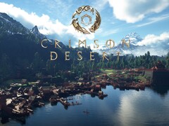 Se muestra el estandarte de Crimson Desert