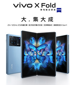 Vivo presentará primero el X Fold antes de llevarlo a la India. (Fuente de la imagen: Vivo)