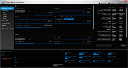 Intel XTU