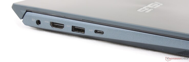 Izquierda: Adaptador de CA, HDMI, USB 3.1 Gen. 2 Tipo-A, USB 3.1 Gen. 2 Tipo-C