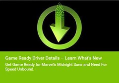 NVIDIA GeForce Game Ready Driver 527.37 - Novedades (Fuente: GeForce Experience app)