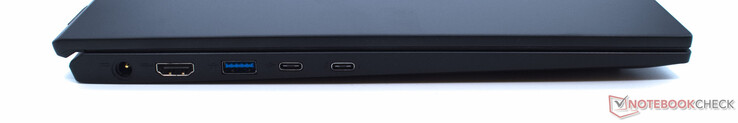 Fuente de alimentación DC, HDMI, USB 3.2 Tipo-A, USB 3.2 Tipo-C, USB 3.2 Tipo-C con Power Delivery y Thunderbolt 4