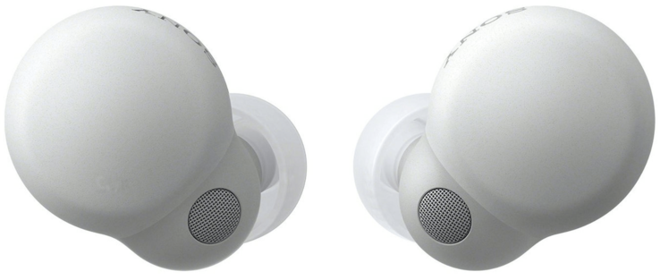 Los Sony LinkBuds S en blanco (Fuente de la imagen: Roland Quandt &amp; WinFuture)