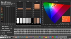 CalMAN: ColorChecker (calibrado)