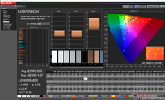 ColorChecker antes de la calibración