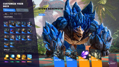 La pantalla de selección de personaje de Spellcasters Chronicles (fuente de la imagen: SteamDB)