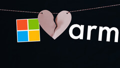 No es la primera vez que Microsoft prueba suerte con los chips ARM (Fuente de la imagen: Unsplash/Microsoft/ARM - editado)