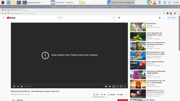 YouTube es temperamental en el CrowPi 2.