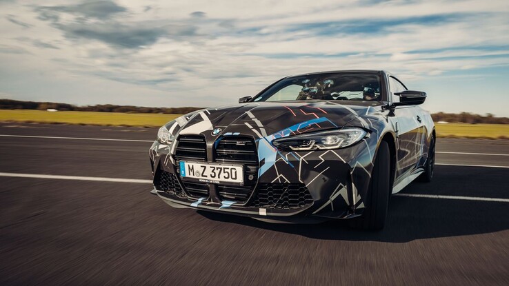 Los BMW M4 Competition Coupé se utilizan para la experiencia de conducción de Realidad Mixta M. (Fuente: BMW)